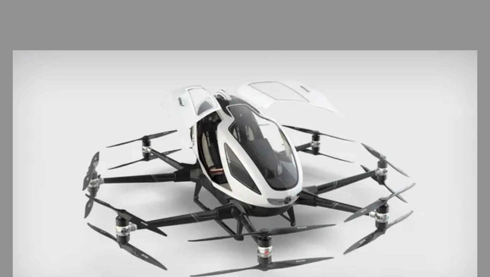 Il primo drone-taxi al mondo certificato in Cina