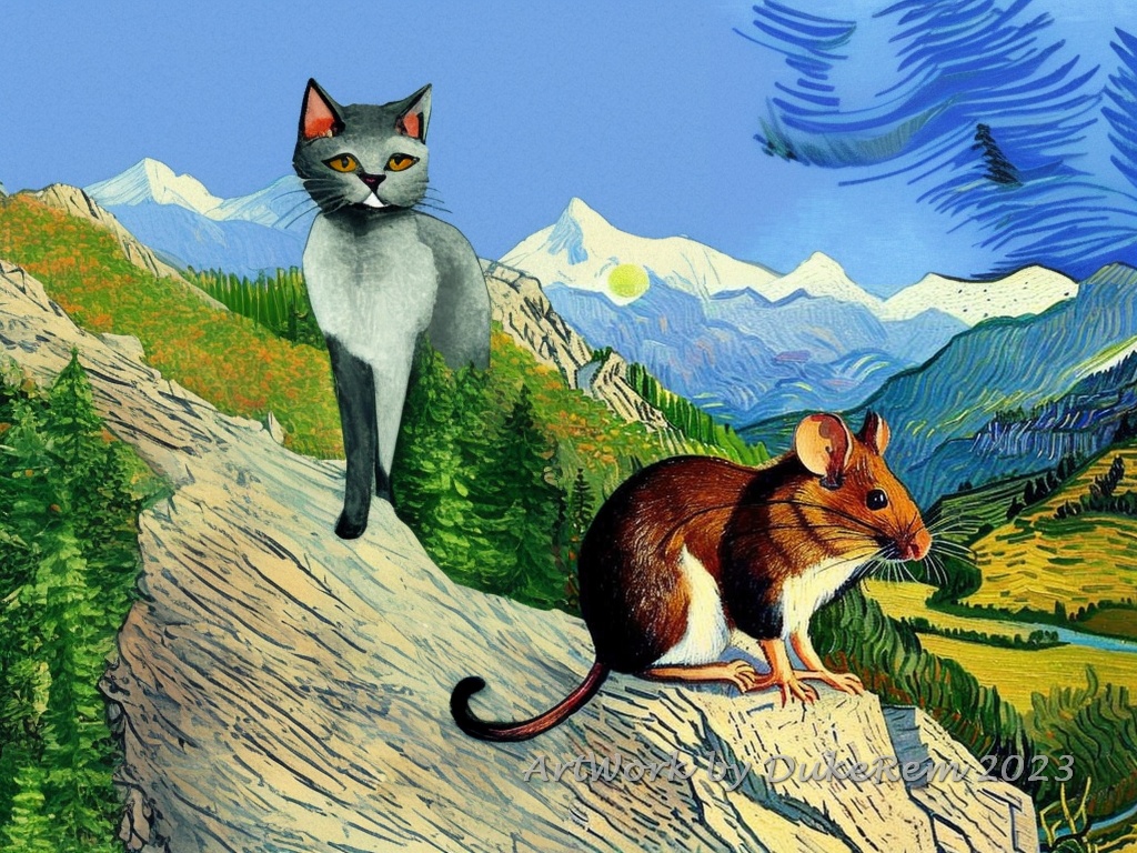 Luna & MaxLuna lived in a cozy cottage with her humans...A mouse was captured in a trapOne day, they met an evil sorcerer...Max stole the magic wa Free Generative ai Text To Image | Generative ai Benefits For Business Pdf | Generative ai Use Cases Mckinsey