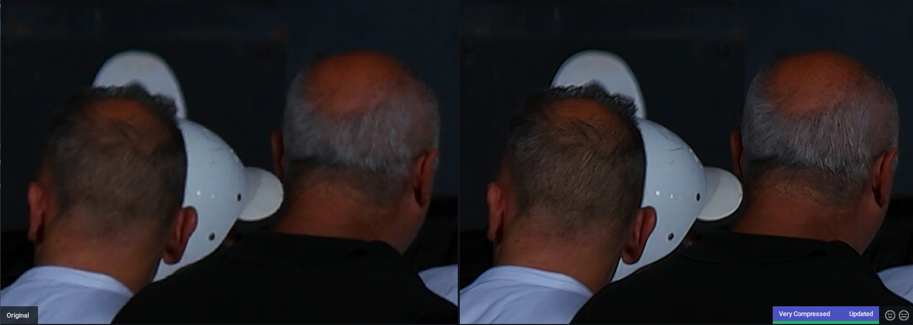 Topaz Gigapixel: upscaling a very dark and blurry image