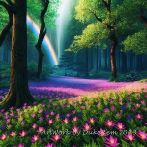 the forest turned magic