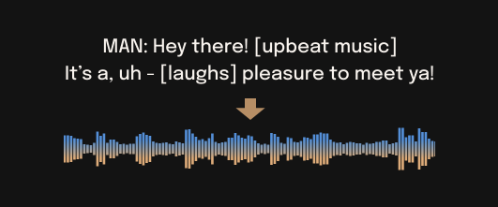 Bark text-to-audio