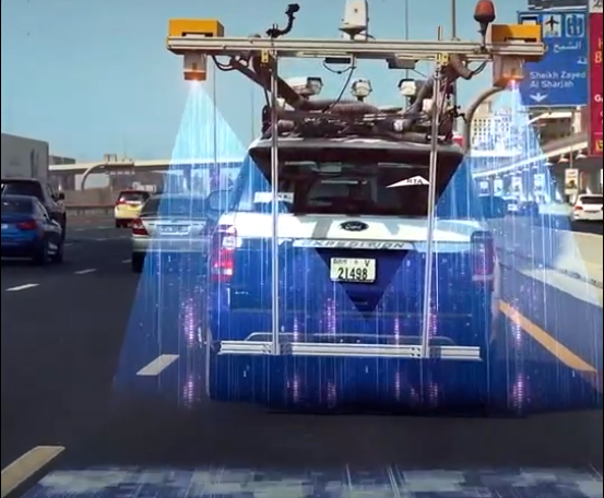 Dubai: AI per rilevare difetti stradali