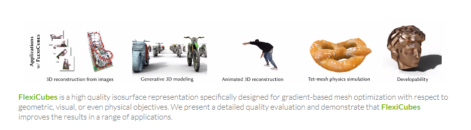 NVIDIA introduces FlexiCubes for AI 3D meshes