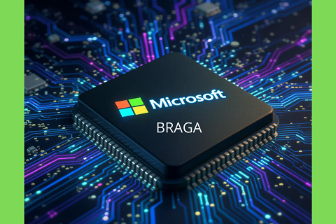 Microsoft rallenta sui chip AI: Braga arriverà nel 2026