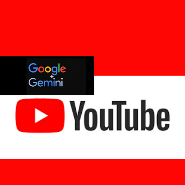 YouTube e Google Gemini insieme come supporto per creare contenuti e video