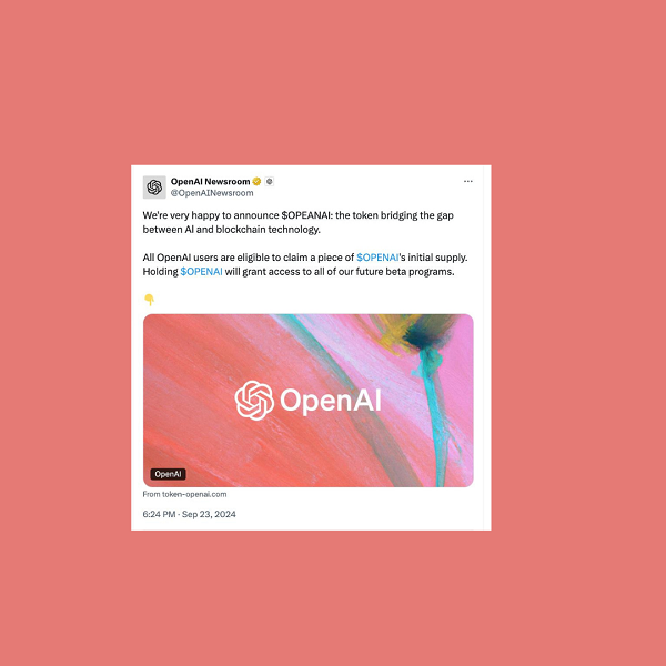 Hacker violano l’account stampa di OpenAI su X per promuovere una truffa cripto