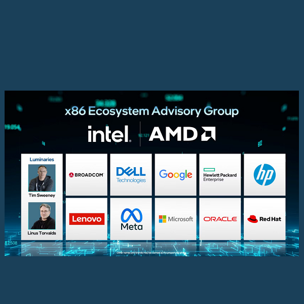Intel e AMD uniscono le forze per sostenere l’architettura x86