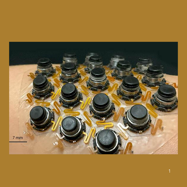 Nuovo cerotto tattile per esperienze sensoriali avanzate sulla pelle