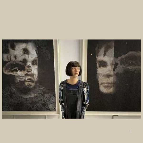 Alan Turing e l’Arte AI: Il Ritratto di un Robot che Sfida i Confini dell’Umanità