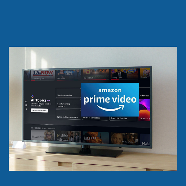 Scopri i tuoi contenuti preferiti su Prime Video con la nuova funzionalità AI Topics