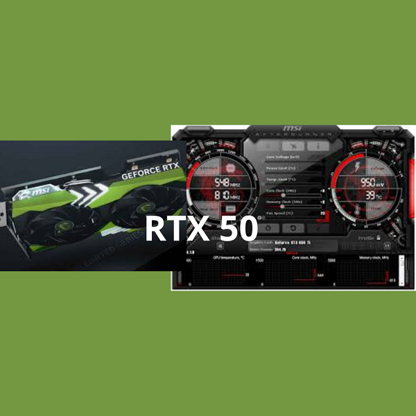 Controllo indipendente delle ventole per le GPU GeForce RTX 50