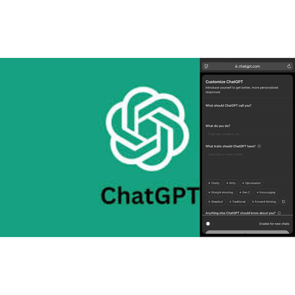OpenAI migliora ChatGPT: arriva la personalizzazione su misura