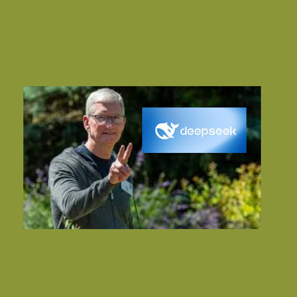 Tim Cook elogia DeepSeek: l’AI come chiave dell’efficienza