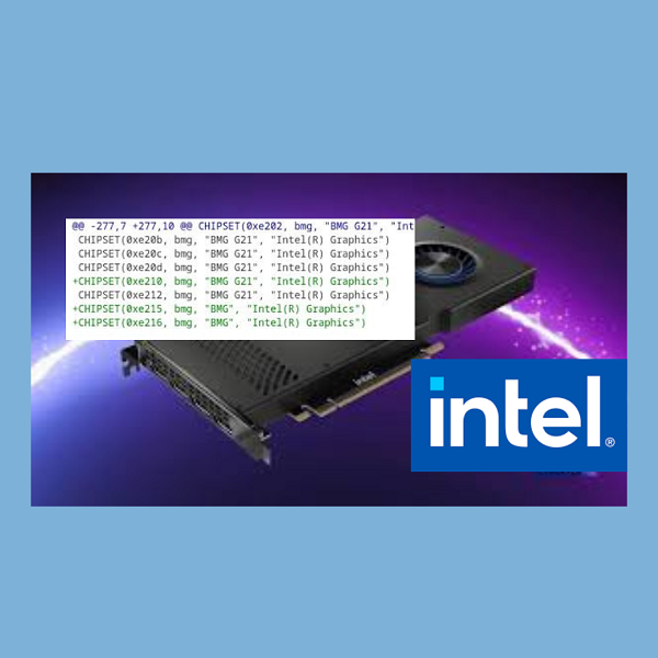 Tre nuovi ID PCI per GPU Intel Battlemage scoperti nel driver Mesa Linux