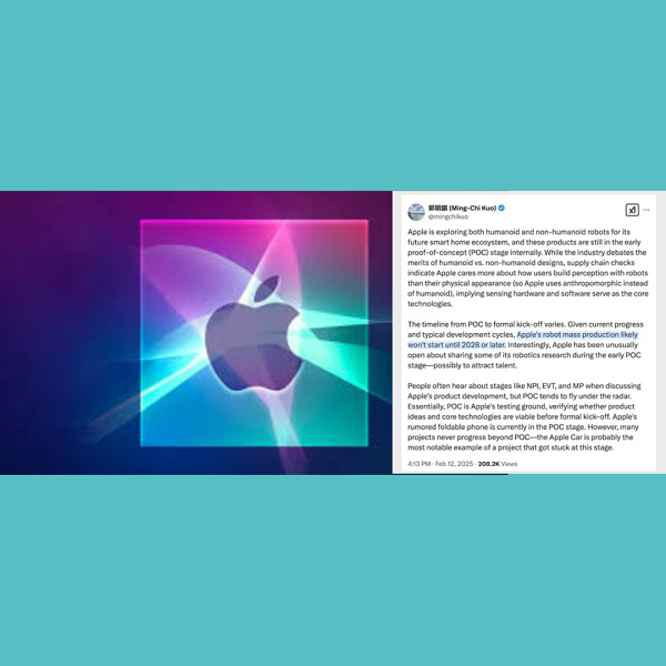 Apple esplora la robotica: nuove frontiere per l’interazione uomo-macchina
