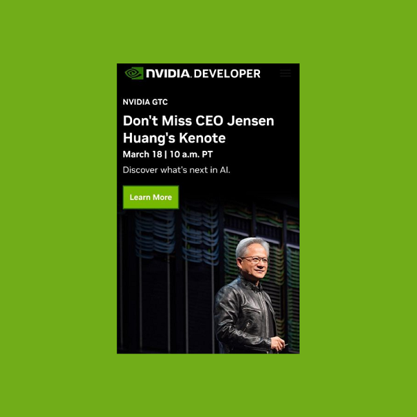 GTC 2025, discorso di apertura di Jensen Huang il 18 marzo. Cosa aspettarsi