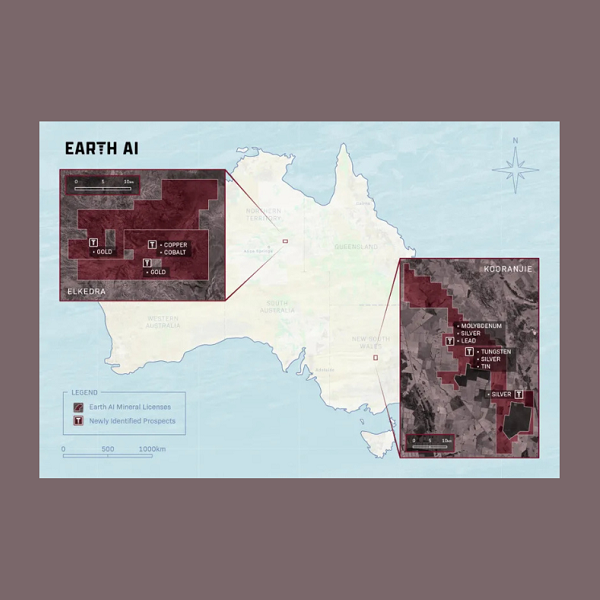 L’AI di Earth AI migliora l’esplorazione mineraria