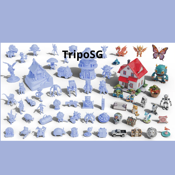 TripoSG: Generazione 3D ad Alta Fedeltà da Immagini con AI e Dati Curati