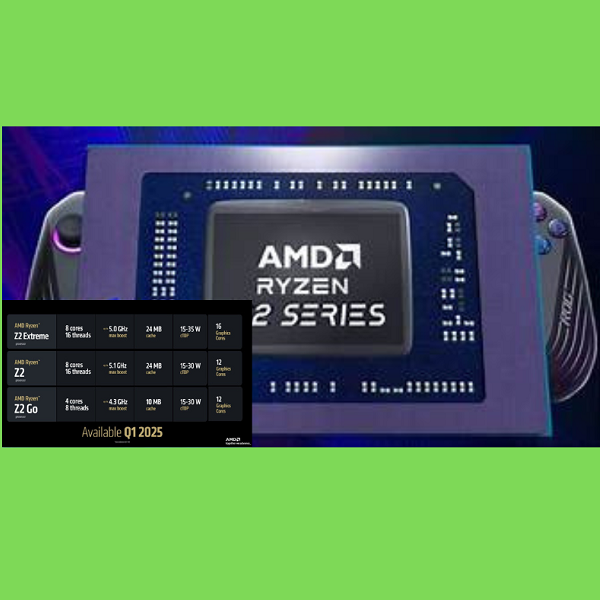 AMD lancia il Ryzen Z2 AI Extreme: la sfida a Intel Lunar Lake nel gaming portatile