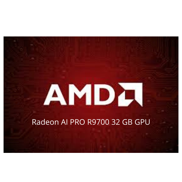 AMD Radeon AI PRO R9700: GPU da 32 GB sfida NVIDIA nel segmento workstation AI