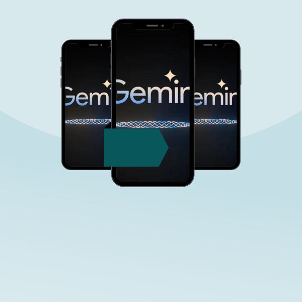 Gemini di Google arriva su dispositivi mobili in Europa.