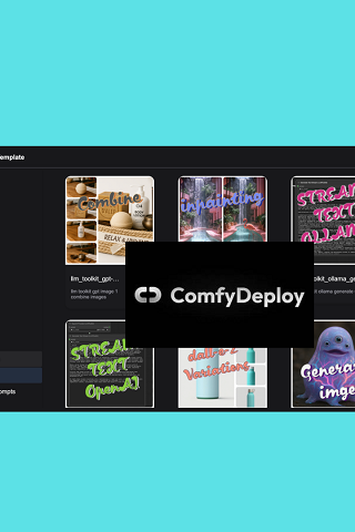 LLM Toolkit di ComfyDeploy: flussi visivi intelligenti per testi e immagini