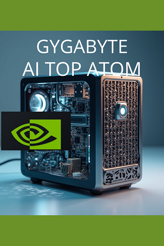 Gigabyte svela AI TOP ATOM: il mini-supercomputer AI basato su NVIDIA DGX Spark