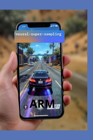 Quando i pixel imparano a sognare: Arm porta l’AI nelle GPU da tasca