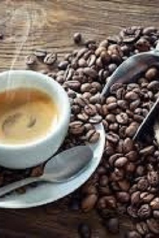 A coffee created with AI